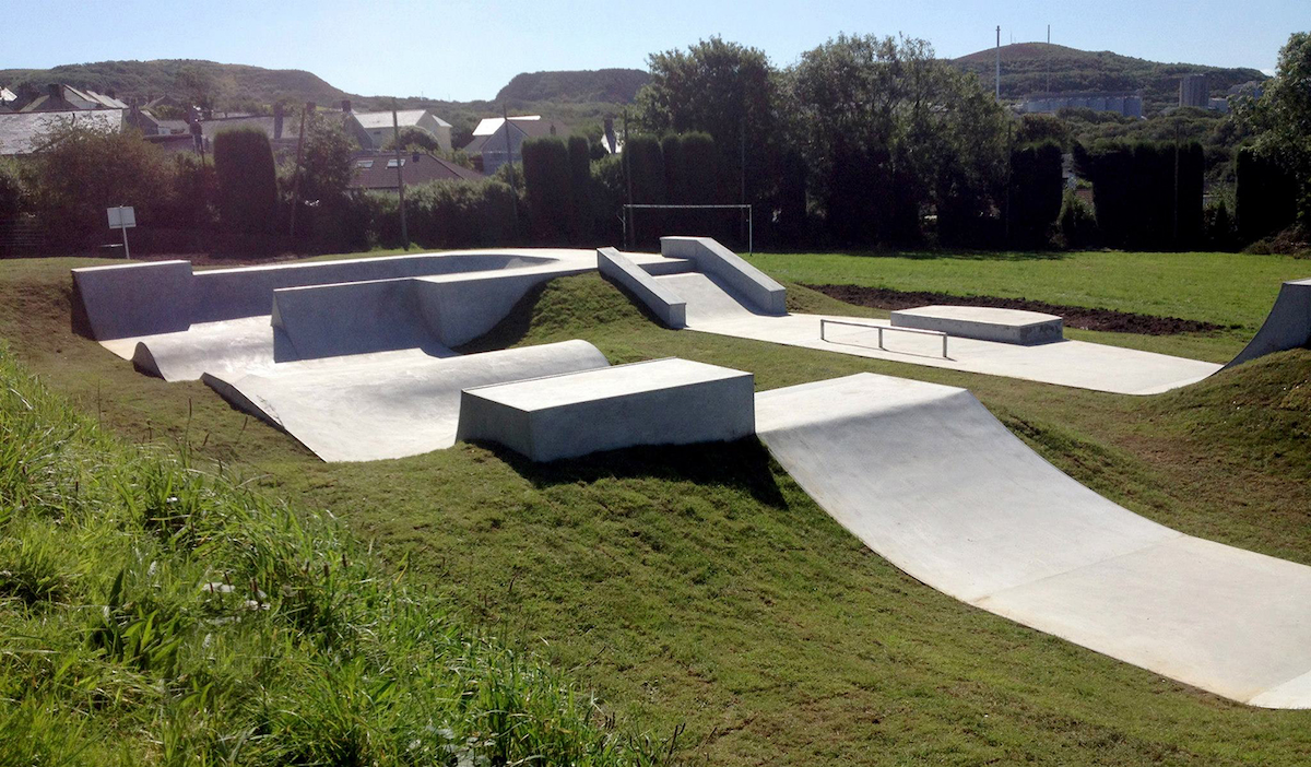 St Dennis skatepark